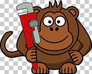 Ape Gorilla Monkey Cartoon PNG