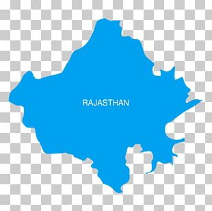 Rajasthan Blank Map Map PNG