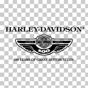 Logo Harley-Davidson Custom Motorcycle Brand PNG, Clipart, Area, Black ...