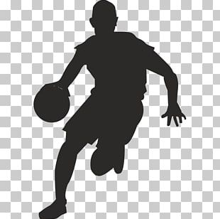 Basketball Player Slam Dunk Silhouette PNG, Clipart, Basketball, Player ...