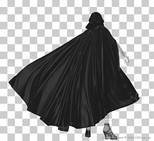 Cape May Shoulder Cloak Black M PNG