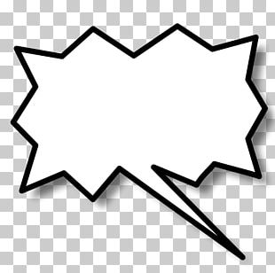 Speech Balloon Comics PNG, Clipart, Angle, Art, Black And White, Bubble ...