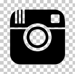 Instagram Logo Black White Png