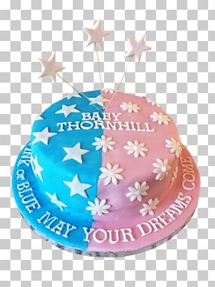 Cupcake Birthday Cake Baby Shower Gender Reveal PNG