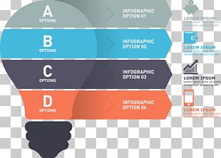 Incandescent Light Bulb Infographic Diagram PNG