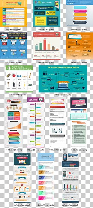 Infographic Digital Marketing Graphic Design E-commerce Online Advertising PNG