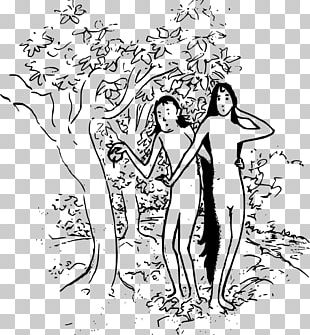 Garden Of Eden Adam And Eve Cartoon Drawing PNG, Clipart, Adam And Eve, Adam  Eve, Arm, Black And White, Cartoon Free PNG Download