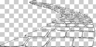 yellow brick road clipart black and white