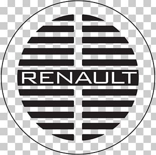 Logo Renault 40x35cm blanc simili rouge - Class Design