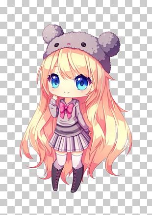 Premium Vector  Cute little kawaii girl illustration flat colors vector  illustration digital art anime isolated