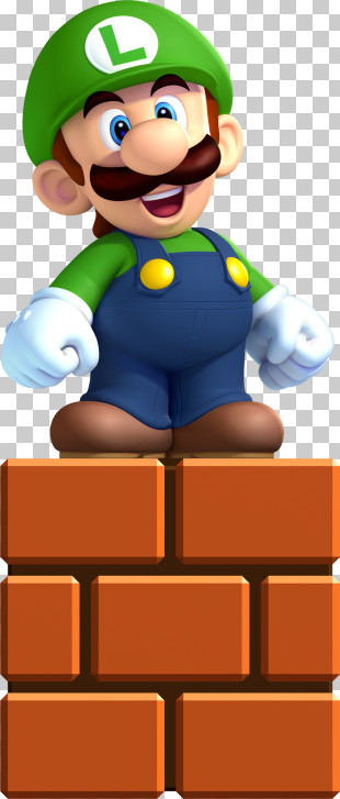 Luigi Mario - Luigi From Mario Series PNG