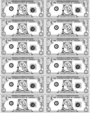 Free Fake Money Clipart Images