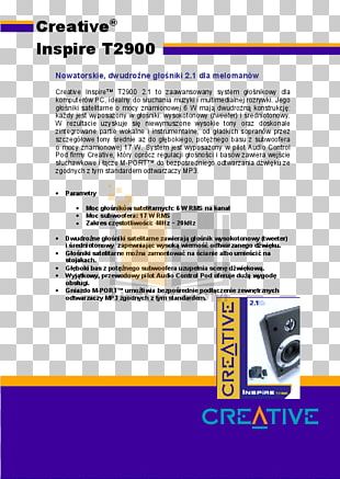 Document Sound Blaster X-Fi Creative Technology Sound Cards & Audio Adapters Prodikeys PNG
