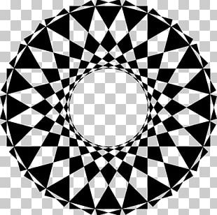 Apollonian Gasket Fractal Art Recursion Mathematics PNG