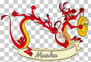 Mushu Cri-Kee Decorated Cookies PNG