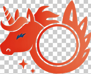 Unicorn Frame PNG