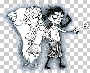 Cosplay Fan Art Sketch PNG