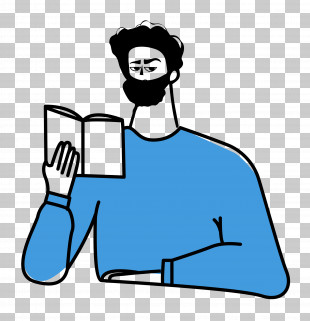 Reading Book PNG