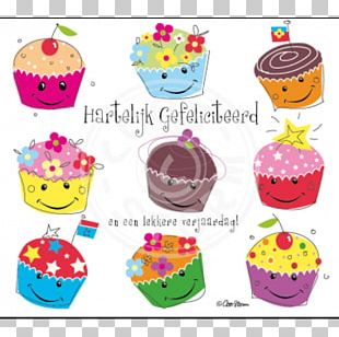 Birthday Wish Greeting & Note Cards Hip Hip Hooray Cupcake PNG