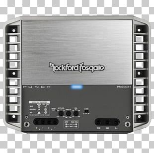 Rockford Fosgate 600W 4-Channel Punch Series Class AB Marine Amplifier Car Vehicle Audio PNG