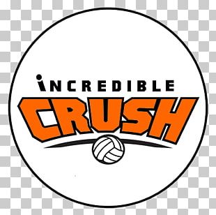 Incredible Crush Volleyball Rockwall Royse City Brand Sports Association Logo PNG