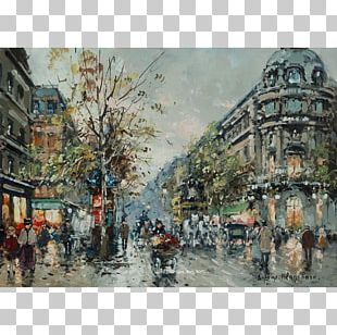 Watercolor Painting Rehs Galleries ThÃ©Ã¢tre Du Vaudeville Art PNG