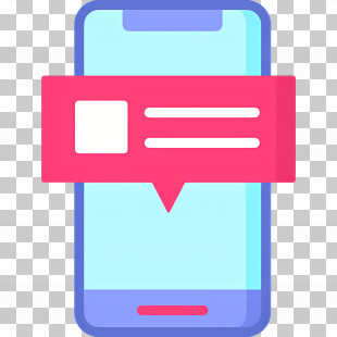 Web Pop Up - Smartphone With Pop-Up Notification Icon PNG