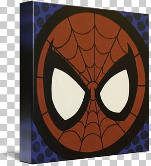 Spider-Man Gallery Wrap Canvas Character Font PNG