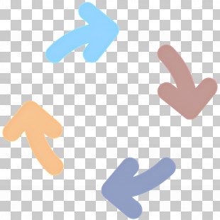 Circle Arrow - Colorful Arrow Cycle Illustration PNG
