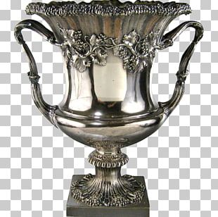 Wine Cooler Champagne Silver Sheffield Plate PNG