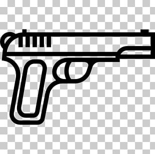 Pistol Computer Icons Firearm Air Gun Weapon Png, Clipart, Air Gun 