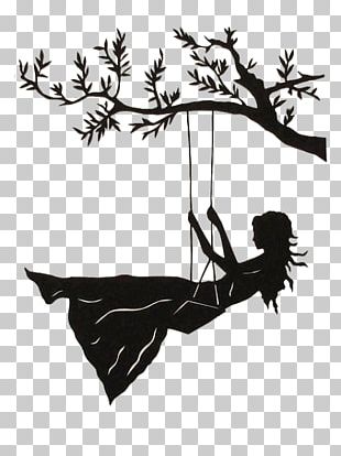 Girl Swinging Drawing Isolated Icon Stock Vector - Illustration of  childhood, swing: 76460414
