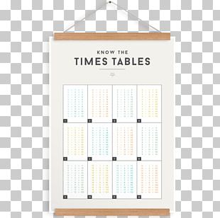 Chart Multiplication Table Information PNG