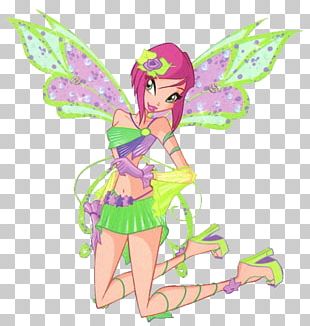 Tecna Bloom Flora Musa Winx Club PNG