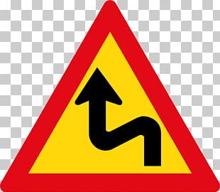 Traffic Sign Road Curve Warning Sign PNG