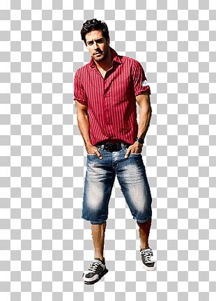 T-shirt Jeans Denim Sleeve Pink M PNG