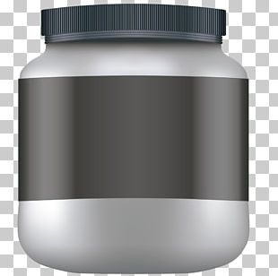 Dietary Supplement Box Bottle Container PNG
