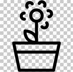 flower pot outline clip art
