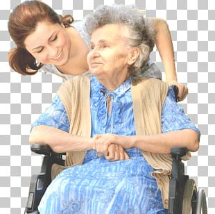 Wheelchair Disability Old Age Caregiver Home Care Service PNG