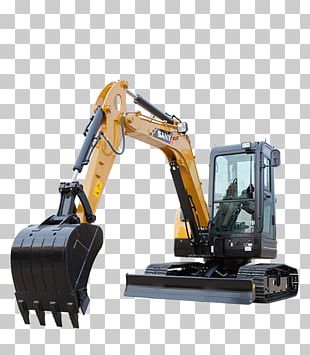 Compact Excavator Product Sany Hydraulic Machinery PNG
