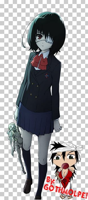 Catgirl Another Anime Kawaii, dark girl anime, Personagem fictício, garota,  anime png