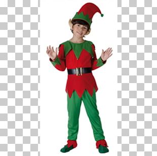 Santa Claus Christmas Elf Costume PNG
