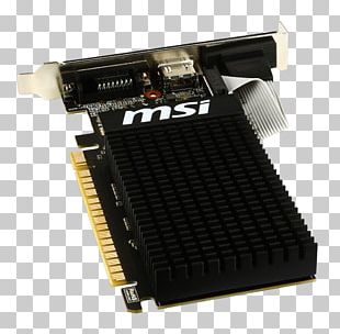 Graphics Cards & Video Adapters NVIDIA GeForce GT 710 Digital Visual Interface GDDR3 SDRAM PNG