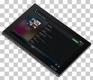 Intel Atom Lenovo Yoga Book Laptop 2-in-1 PC PNG