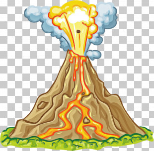 Cartoon Volcano PNG Images, Cartoon Volcano Clipart Free Download