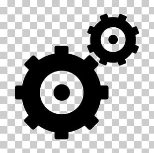 Computer Icons Black Gear PNG, Clipart, Black And White, Black Gear ...