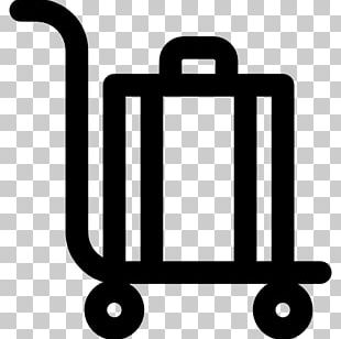 Suitcase Travel Baggage Trolley PNG