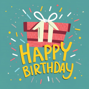 Happy Birthday - Happy Birthday Greeting Card PNG