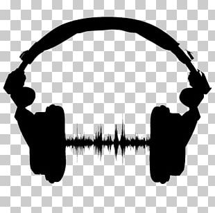 Headphones Disc Jockey Decal DJ Mike Dun Sticker PNG