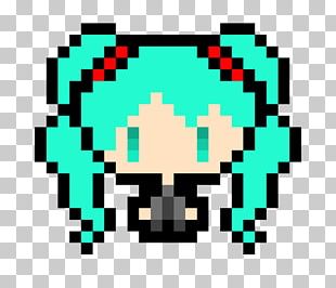 Hatsune Miku Pixel Art PNG, Clipart, 8bit, Anime, Area, Art, Artist ...
